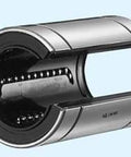 ✝️ NB SM16-OP 16mm Ball Bushings Linear Motion, open view of durable steel construction for smooth alignment in mechanics, 1-pack