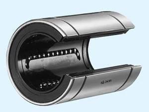 ✝️ NB SM16-OP 16mm Ball Bushings Linear Motion, open view of durable steel construction for smooth alignment in mechanics, 1-pack