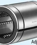 NB SW10AJ 5/8" inch Adjustable Ball Bushings Linear Motion shown in close-up, designed for smooth motion and stable alignment, 1-pack.