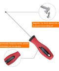 Ball End Hex Screwdriver Magnetic Ball End With 2.5mm Hex Bit 190mm Total Length 110mm Rod S2 Steel ergonomic handle view