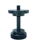 Front view of Ball Head Conversion Kit For DeathGrip Tripod with 3/8-16 Ball Head Adapter, tactical grade, lightweight aluminum.