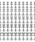 Ball Head Stud Rivet Set 4 5 6 7 8 Mm Head Diameter Back Screws 50 Pack Silver Tone Zinc Alloy Button for Leather Craft