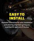 Front Lower Rear Outer Suspension Ball Joint Replacement For Mercedes-Benz E350 installed, highlighting easy installation.