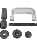 Ball Joint Press Tool Kit For Cars 10-Piece Set With C Clamp, Hex Screw Rod, Sockets for Removal and Installation