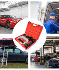 Ball Joint Press and U Joint Removal Kit, 10 PCS with Portable Storage Case for 2WD and 4WD Cars and Light Trucks
