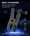 5-in-1 Ball Joint Separator, Pitman Arm Puller, Tie Rod End Tool Set for Front End Service, Splitter Removal Kit (RB06) displayed