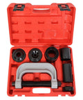 Ball Joint Press and U Joint Removal Kit, 10 PCS with Portable Storage Case of Bushing Press Kit Tools for 2WD and 4WD vehicles