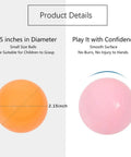 Product details of Ball Pit Balls for Toddlers, BPA Free Crush Proof Plastic Toy Balls, showing 2.15 inch size and smooth surface details.