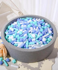 Ball Pit Balls for Toddlers - Macaron Ball Pit Balls Crush Proof Plastic Toy Balls for Toddlers Ball Pits, Play Tent, Baby Pool Toys