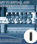 Machinery setup with 10 Pieces M6 Thread Ball Plungers With Hex Socket, black spring plunger shown for positioning tools