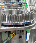 5 Pack M10 X 40mm Screw Thread Ball Plungers in industrial application.