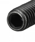 Close-up of Ball Point Set Screws M5 x 16mm High Carbon Steel With Hex Socket Drive Spring Loaded Grub Screws Ball Plunger Stroke 1.1mm
