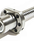 ✝️ Ball Screw CNC Parts SFU1204 NUT, 1pcs Ball Screw + 1pcs Nut + No End Machining, Diameter 12mm Lead 4mm Length 400mm