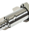 Close-up of Ball Screw CNC Parts SFU1204 NUT, 1pcs Ball Screw + 1pcs Nut + No End Machining, Diameter 12mm Lead 4mm Length 400mm