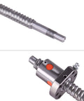 ✝️ Ball Screw CNC Parts SFU1610 Screw＋NUT, 1pcs Ball Screw + 1pcs Nut，Diameter 16mm Lead 10mm Length 1200mm, CNC axis motion setup