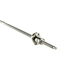 Ball Screw CNC Parts SFU1605 RM1605 16mm 700mm with Metal Deflector Ball Screw nut, end machining, side view