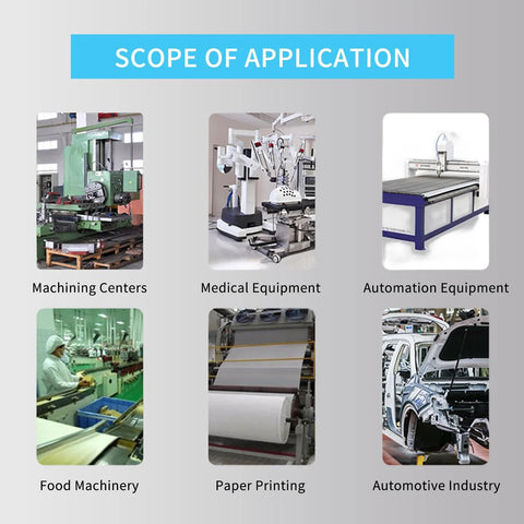 Scope of application for Ball Screw End Support Kit For SFU2005 And SFU2010 With C7 Precision Bearings in various industries