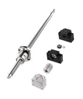 Ball screw kit sfu1605-1500mm\/59.055inch, ball screws + bk\/bf end support + ball nut housing + shaft coupler, for cnc machine diy