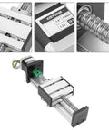 High Precision Ball Screw Linear Slide 1204 With 100mm Stroke And 12mm Diameter Shaft Long Stage Actuator, CNC linear guide close-up