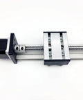 Ball screw slide table CNC linear stage with SFU1605 & NEMA23 stepper motor, 200mm stroke reciprocating actuator module