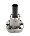 Ball Screw Nut TBI SFU1605 (Diameter 16mm Pitch 5mm) for CNC Machine Parts, metal nut with flange and sleek finish