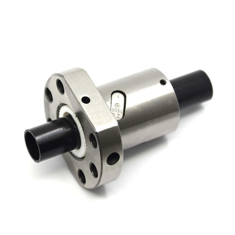 Ball Screw Nut TBI SFU1605 (Diameter 16mm Pitch 5mm) for CNC Machine Parts, side view showing flange and bore.
