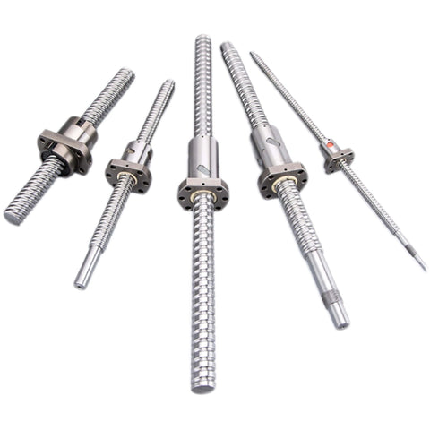 SFU1204 Right-Hand Ball Screw Nut 4mm Lead, Bearing Steel Construction, 4-Ball Circuit Design with Mounting Sleeve for CNC Applications