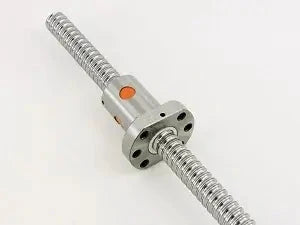 20mm Ballscrew Assembly RM2005-L2600mm Long 3-Ball Circuit SFU2005-3 showing screw shaft and nut