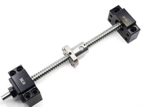 Ball Screw SFU1204（Diameter 12mm Pitch 4mm）Length 150mm with Metal Nut for CNC Machine Parts