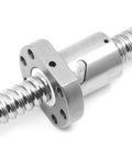 ✝️ Ball Screw SFU1605 (Diameter 16mm Pitch 5mm) Length 250mm with Metal Ball Screw Nut for CNC Machine Parts close-up view