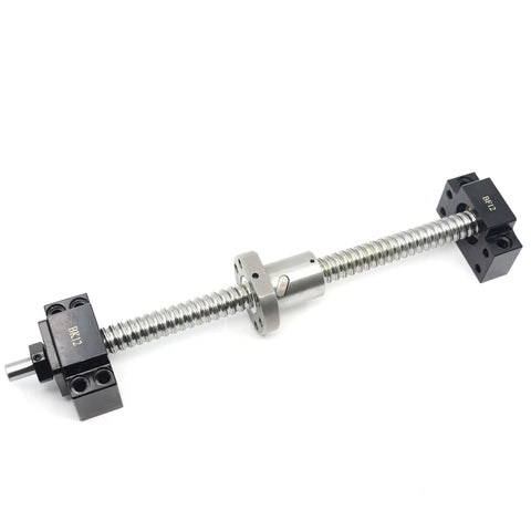 ✝️ Ball Screw SFU1605 (Diameter 16mm Pitch 5mm) Length 250mm with Metal Ball Screw Nut for CNC Machine Parts on white background