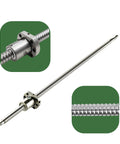 Ball Screw CNC Parts SFU1605 Screw＋NUT, 1pcs Ball Screw + 1pcs Nut, Diameter 16mm Lead 5mm Length 300mm, CNC Machine Use