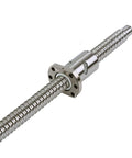 Ball Screw SFU1605 650mm Ballscrew Antibacklash 1605 Ball Screws with Metal Ball Screw Nut for CNC Route Grinding Machine