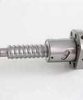Ball Screw SFU1605-750mm with Ball Nut 16mm RM1605 Ballscrew C7 End Machining Anti-Backlash L750mm/29.53inch CNC DIY Part, close-up view