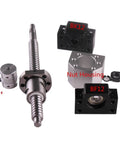 Ball Screws SFU1605 Set SFU1605 Rolled Ball Screw C7 End Machined + Ballnut + Nut Housing BK/BF12 End Support components