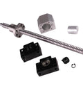 Ball Screws SFU1605 Set SFU1605 Rolled Ball Screw C7 with Ballnut and Nut Housing BK/BF12 End Support displayed