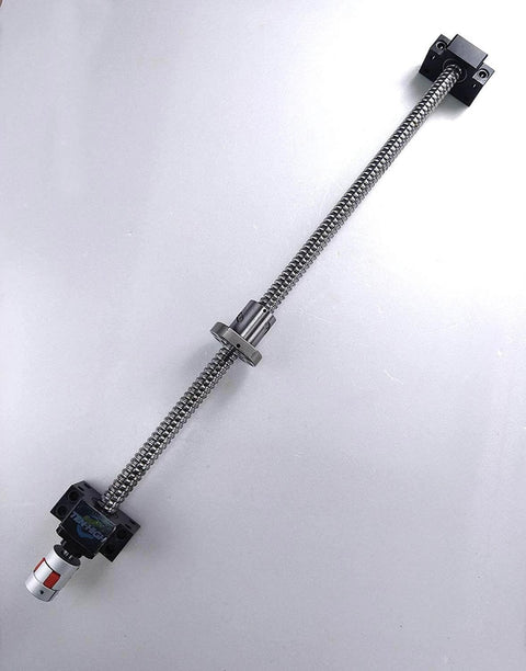 Ball Screw SFU2505, 1pcs 25mm Lead 5mm Length 750mm, C7 Grade GCr15 Steel for CNC DIY setup