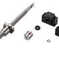 ✝️ Ball Screw SFU2505, 1pcs 25mm Lead 5mm Length 750mm, C7 Grade GCr15 Steel, CNC parts set, anti-backlash components displayed