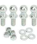 Ball Studs 13mm Ball Screw Set With Solid Metal Construction Zinc Plated For Durability Five Sixteenths Inch By Eighteen Thread Easy Installation High Compatibility With Connectors And Fittings 12 Piece Pack