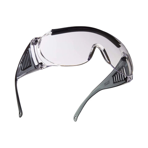 Ballistic Safety Glasses For Range Shooting Prescription Glasses Compatible Wraparound Frame For Unobstructed Field Of View