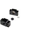 BF12 BK12 nut housing for 2Pcs HGR20 200mm Linear Rail and 1Pcs RM1605 250mm Ballscrew Kit in DIY CNC projects