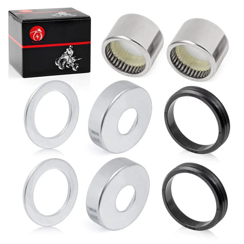 Swingarm Bearings Dust Cap Seal And Pivot Sleeve Rebuild Kit For Banshee 350 YFZ350 1987-2006 28-1028 includes bearings, seals, washers.