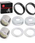 Swingarm Bearings Dust Cap Seal And Pivot Sleeve Rebuild Kit For Banshee 350 YFZ350 1987-2006 with components displayed