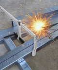 4 Pack 12 Inch Bar Clamps For Welding And Woodworking used on metal with sparks, Drop Forged Steel F Clamps with 450 lb load capacity
