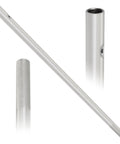 Bar-X 65033 33 1/2 Inch Handle For Bar-X Ratchets And Breaker Bars with heavy-duty drop forged steel, satin chrome finish, knurled grip, close-up view.