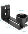 Two Pack Barn Door Floor Guide Set With Eight Setup Options For Bottom Flush Installations Wall Mounted Sliding Door Guide