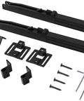 2PCS Barn Door Soft Close Mechanism Spring Buffer Damper Upgraded Hole-Free Version Sliding Barn-Door Hardware with screws and tools