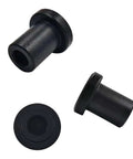 5 Pack 1.18 Inch Barn Door Wall Spacers With Lag Bolts And Wall Anchors For Flat Track Sliding Barn Door Hardware Carbon Steel Construction