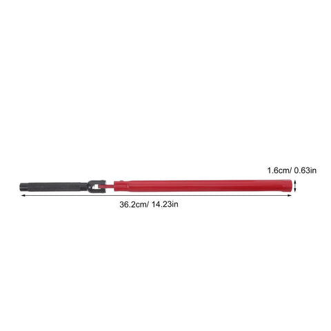 Do It All Basin Wrench And Socket Spanner Set 8 To 13 Millimeter Plumbing Tool Kit side view showing tool length and width