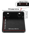 Bass Shaker Mount For BST-1 Fits 100x100 Bass Vibrator With Reinforced Design Reduces Vibration Noise And Resonance